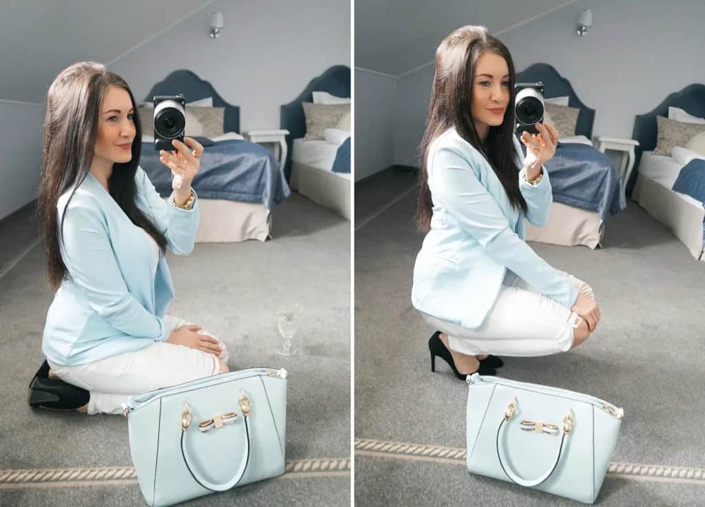 Niebieska torebka stylizacje: jak stworzyć modne i eleganckie outfity